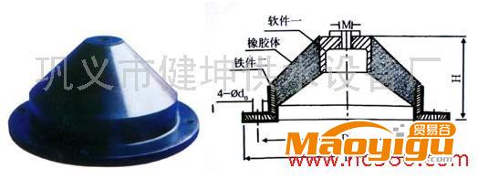 供應廠家直供JGD-D型橡膠剪切隔振器，隔振降噪