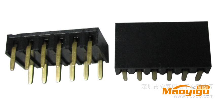 供應安泰珂2.54mm 排母PCB插座連接器