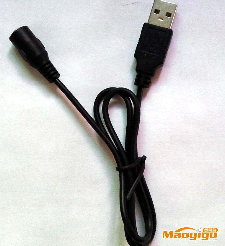 廠家USB A公轉(zhuǎn)DC3511母座充電線，DC5525充電線等