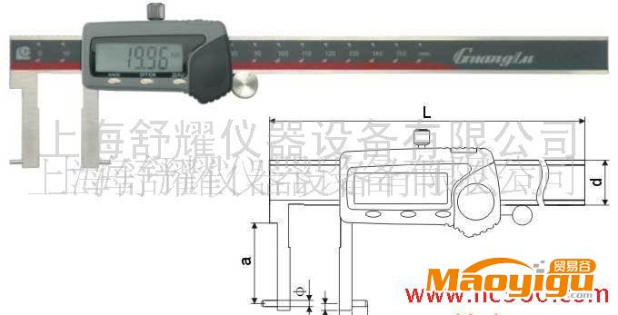 內(nèi)溝槽數(shù)顯卡尺（24-300）