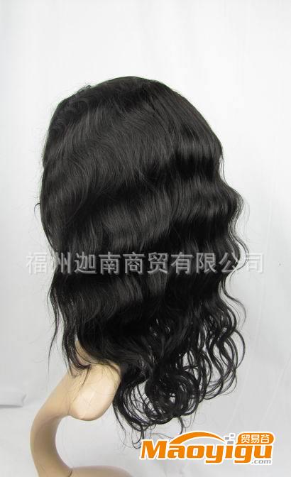 供應(yīng)蕾絲頭套 遞針蕾絲頭套 蕾絲假發(fā)wig 真發(fā)假發(fā) lace wig 真發(fā)批發(fā)