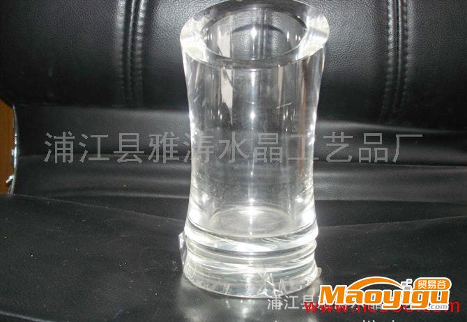 專業(yè)生產玻璃圓形筆筒 水晶工藝品 水晶筆筒 水晶擺件 水晶禮品@