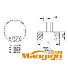 供應(yīng)PPS-100-02/100bar(4Pins)陶瓷壓力芯體(芯片) 陶瓷壓