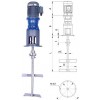 0.37KW藥品攪拌器價(jià)格 定做不繡綱攪拌機(jī) 南昌攪拌機(jī)