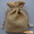 供應(yīng)明道飾品黃麻布袋，環(huán)保麻布禮品袋jute