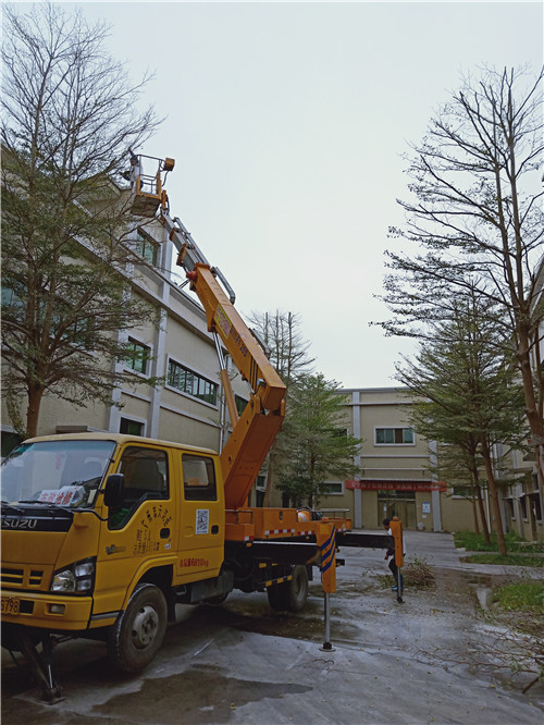 廣東惠城高空清洗外墻車出租-中橋建