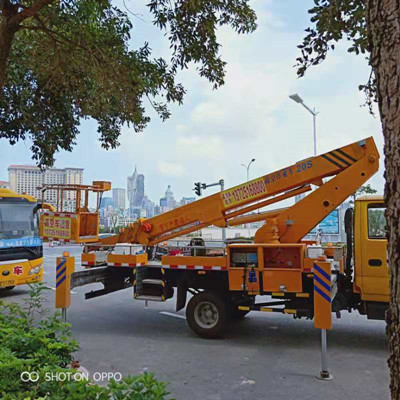 廣東南雄路燈維修吊籃車出租-中橋建