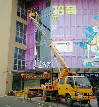 廣東電白出租裝路燈的車出租-中橋建