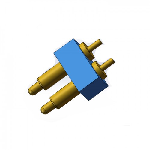 細(xì)小pogo pin6pin磁吸連接器車載導(dǎo)航GPS鍍金