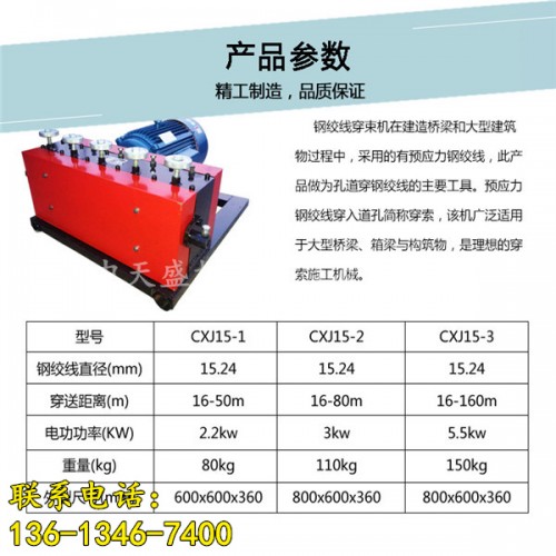 新聞：桂林4KW預(yù)應(yīng)力鋼絞線穿線機(jī)-有限責(zé)任公司供應(yīng)